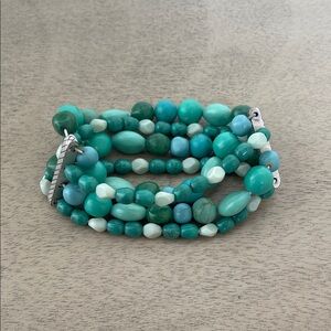 Turquoise Beaded Bracelet